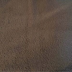 Grey Sherpa Fabric by the yard